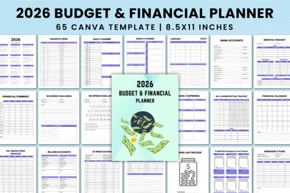 2026 Budget Financial Planner Canva: A Comprehensive Tool for Financial Organization