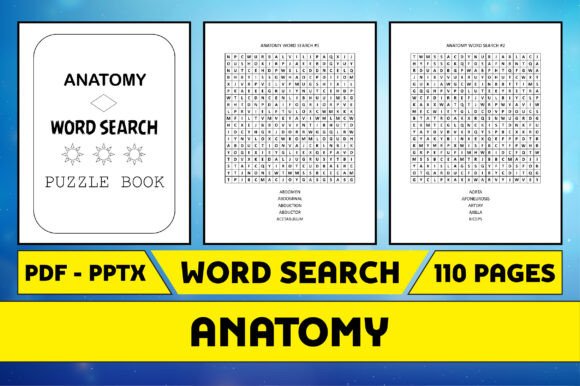 Anatomy Word Search Puzzle Game Interior