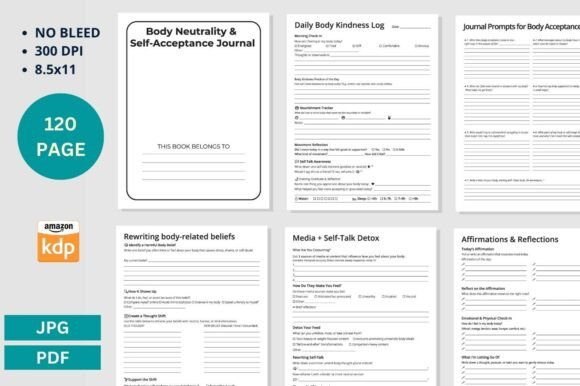 Body Neutrality Planner: A Tool for Self-Acceptance and Daily Mindfulness