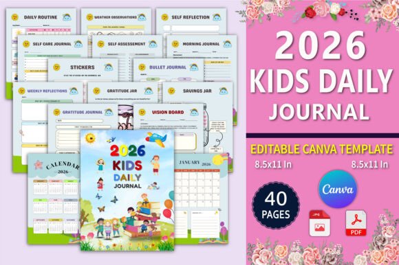 Empowering Kids with Mindfulness and Growth: The 2026 Kids Daily Journal