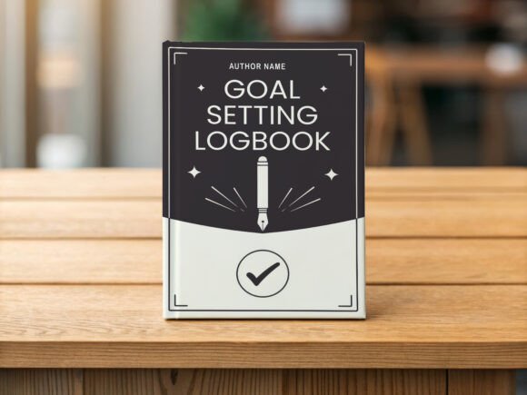 Goal Setting Logbook Cover Design: A Strategic Tool for Motivation and Focus
