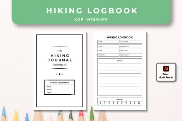 Hiking Logbook KDP Interior: A Practical Tool for Outdoor Enthusiasts and Self-Publishers
