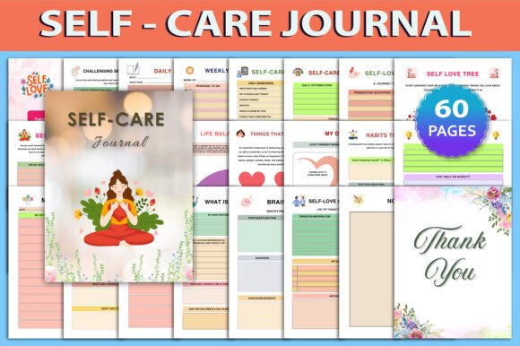 🌸 Self-Care Journal: A Guided Companion to Nurture Self-Love, Mindfulness, and Personal Growth