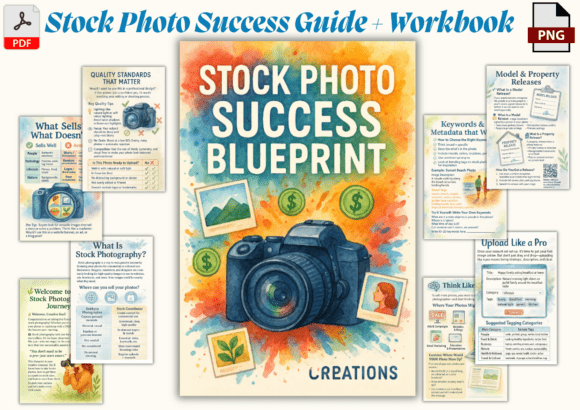 Stock Photo Success Workbook: A Strategic Guide to Monetizing Your Visual Skills