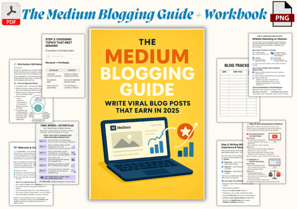 The Medium Blogging Guide Workbook: A Practical Approach to Monetizing Your Writing