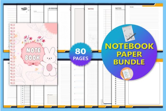 The Notebook Paper Bundle: A Minimalist Planner for Every Need