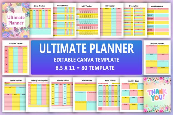Ultimate Life Planner Canva: A Comprehensive Tool for Balanced Living