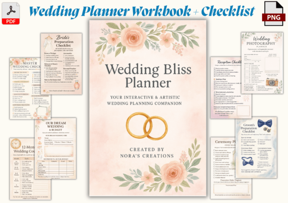Wedding Planner Workbook Checklist: A Thoughtful Tool for Stress-Free Planning